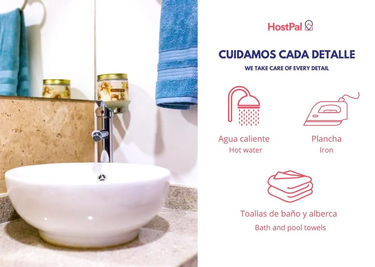 Ferienwohnung Hostpal Menesse Midtown Playa del Carmen Apartment